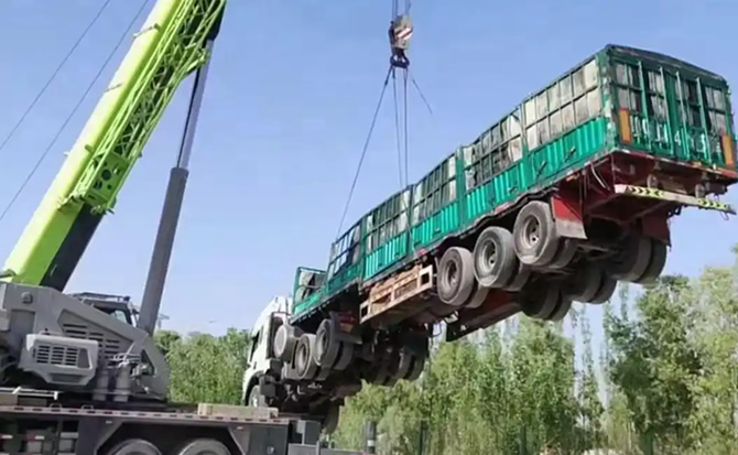 西华道路脱困救援案例